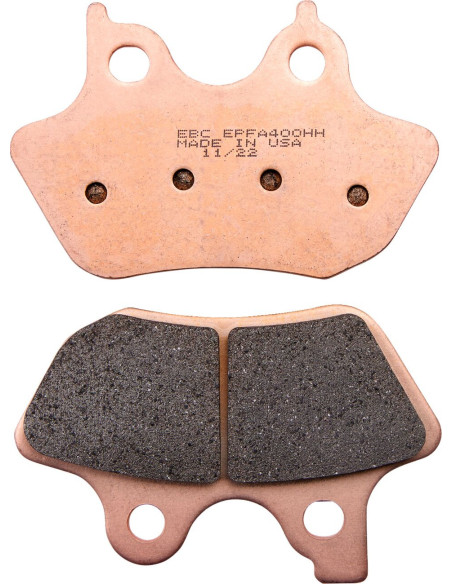 Plaquettes de frein EBC BRAKES EPFA400HH métal fritté - HARLEY DAVIDSON