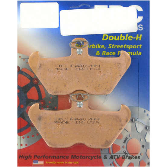 Plaquettes de frein EBC BRAKES EPFA407HH métal fritté - BMW