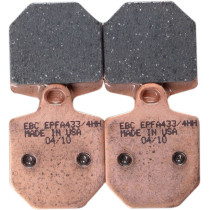 Plaquettes de frein EBC BRAKES EPFA433/4HH métal fritté - KTM