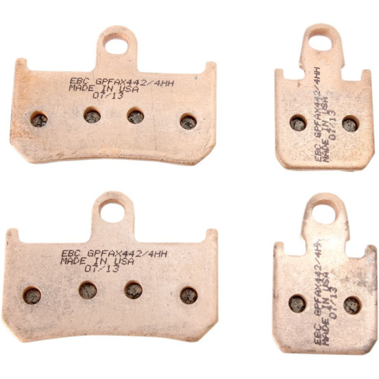 Plaquettes de frein EBC BRAKES EPFA442/4HH métal fritté - YAMAHA