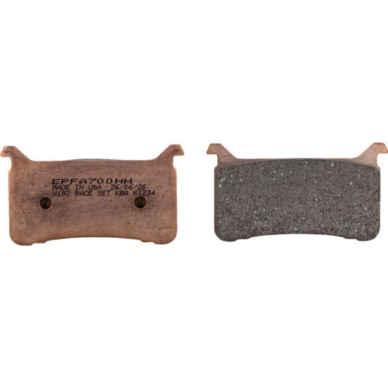Plaquettes de frein EBC BRAKES EPFA700HH métal fritté - HONDA