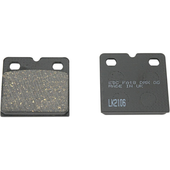 Plaquettes de frein EBC BRAKES FA018 organique - BMW - DUCATI - MOTO GUZZI - MZ - PEUGEOT - PIAGGIO