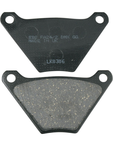 Plaquettes de frein EBC BRAKES FA024/2 organique - HARLEY DAVIDSON
