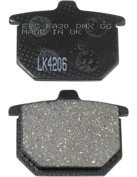 Plaquettes de frein EBC BRAKES FA030 organique - HONDA