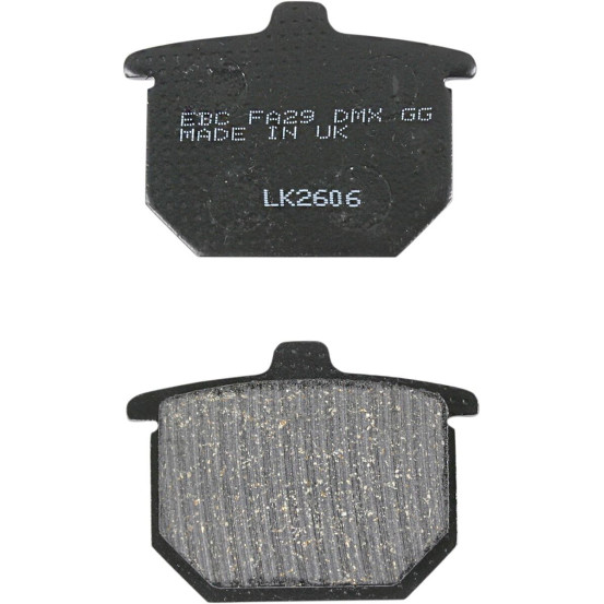 Plaquettes de frein EBC BRAKES FA029 organique - HONDA