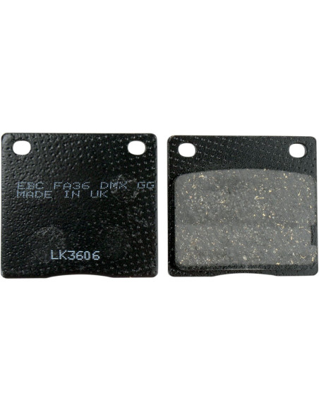 Plaquettes de frein EBC BRAKES FA036 organique - KAWASAKI - SUZUKI