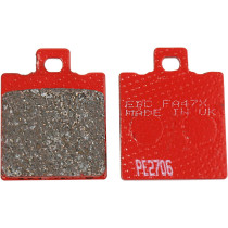 Plaquettes de frein EBC BRAKES FA047TT métal fritté - carbone - CAGIVA - HUSQVARNA - KTM