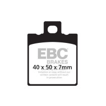 Plaquettes de frein EBC BRAKES FA047V semi métal fritté - DUCATI - MOTO GUZZI