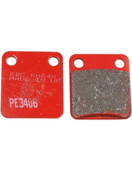 Plaquettes de frein EBC BRAKES FA054TT métal fritté - carbone - KAWASAKI - MASH - SUZUKI - YAMAHA