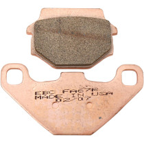 Plaquettes de frein EBC BRAKES FA067R métal fritté - APRILIA - CECTEK - DERBI - HUSABERG - KAWASAKI - KTM - TGB - YAMAHA