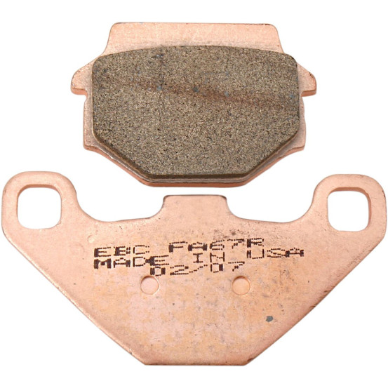 Plaquettes de frein EBC BRAKES FA067R métal fritté - APRILIA - CECTEK - DERBI - HUSABERG - KAWASAKI - KTM - TGB - YAMAHA
