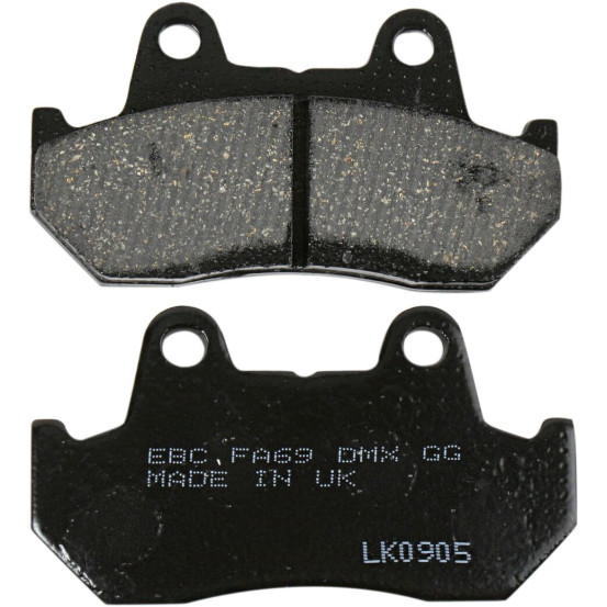 Plaquettes de frein EBC BRAKES FA069 organique - HONDA