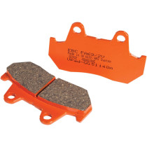 Plaquettes de frein EBC BRAKES FA069/2 organique - HONDA