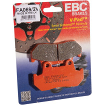 Plaquettes de frein EBC BRAKES FA069/2 organique - HONDA 2