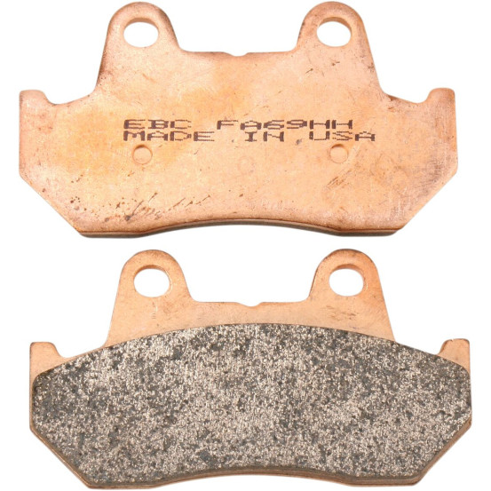 Plaquettes de frein EBC BRAKES FA069HH métal fritté - HONDA