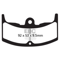 Plaquettes de frein EBC BRAKES FA080/2 organique - HONDA