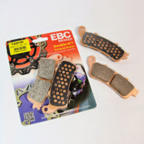 Plaquettes de frein EBC BRAKES FA086/2HH métal fritté - HYOSUNG 2