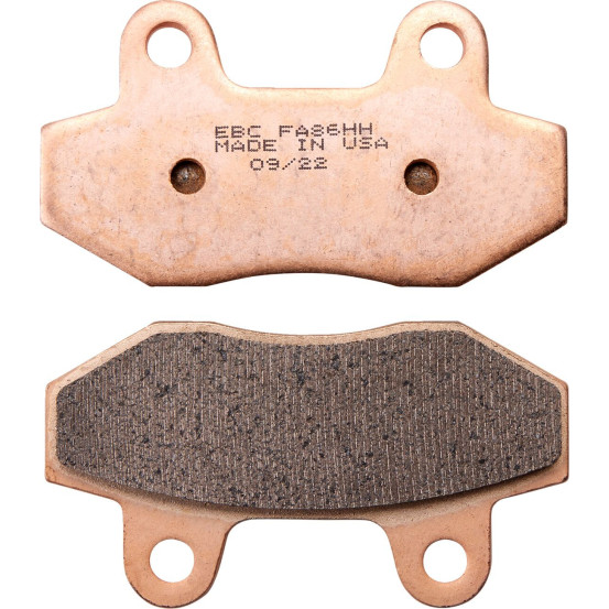 Plaquettes de frein EBC BRAKES FA086HH métal fritté - HONDA - HYOSUNG - MASH - RIEJU - SACHS