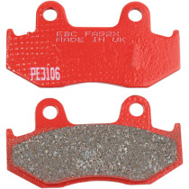 Plaquettes de frein EBC BRAKES FA092TT métal fritté - carbone - HONDA