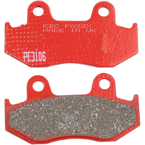 Plaquettes de frein EBC BRAKES FA092TT métal fritté - carbone - HONDA