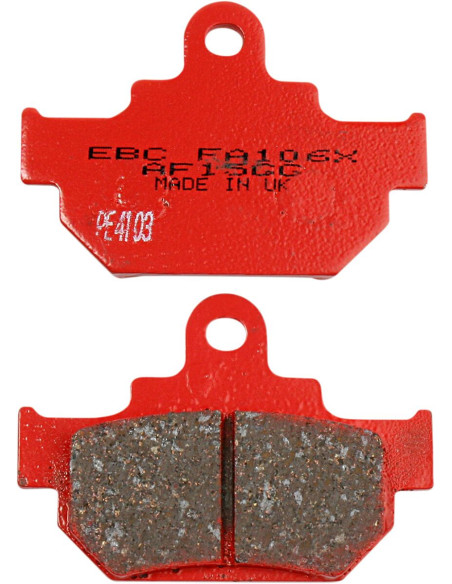 Plaquettes de frein EBC BRAKES FA106TT métal fritté - carbone - SUZUKI