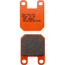 Plaquettes de frein EBC BRAKES FA115V semi métal fritté - APRILIA - BETA - DERBI - PEUGEOT - RIEJU - SYM - YAMAHA