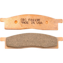 Plaquettes de frein EBC BRAKES FA119R métal fritté - YAMAHA