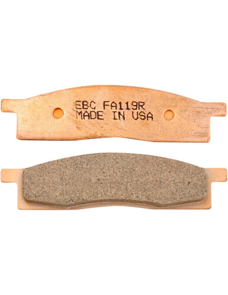 Plaquettes de frein EBC BRAKES FA119R métal fritté - YAMAHA