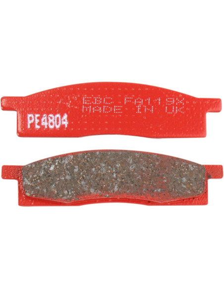 Plaquettes de frein EBC BRAKES FA119TT métal fritté - carbone - YAMAHA