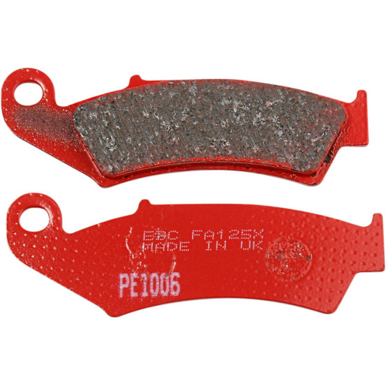 Plaquettes de frein EBC BRAKES FA125TT métal fritté - carbone - HONDA