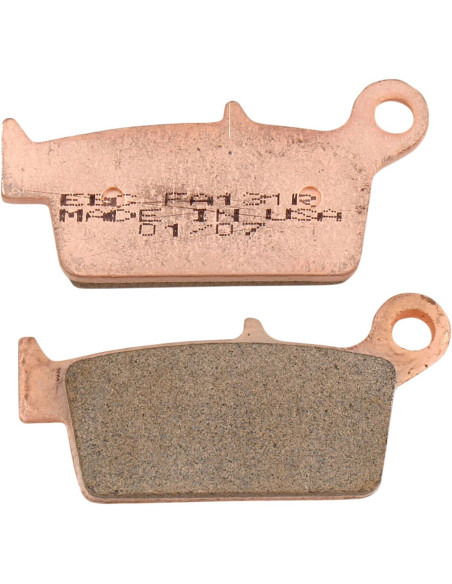 Plaquettes de frein EBC BRAKES FA131R métal fritté - FANTIC - GAS GAS - HONDA - HUSQVARNA - KAWASAKI - SUZUKI - YAMAHA