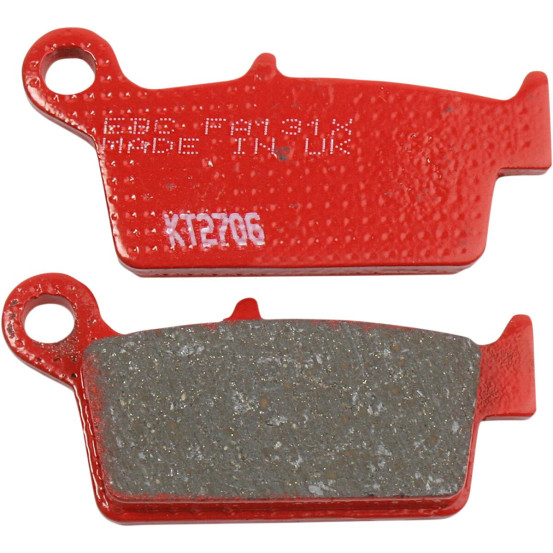 Plaquettes de frein EBC BRAKES FA131TT métal fritté - carbone - GAS GAS - HONDA - HUSQVARNA - KAWASAKI - SUZUKI - YAMAHA