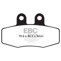 Plaquettes de frein EBC BRAKES FA132 organique - KTM