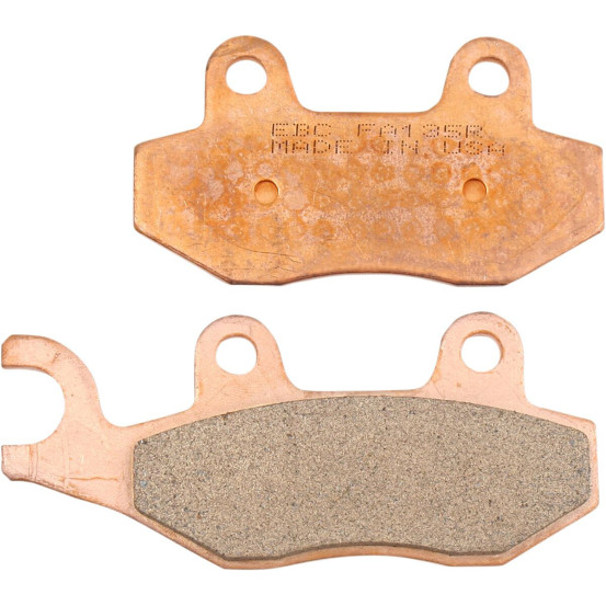 Plaquettes de frein EBC BRAKES FA135R métal fritté - CF MOTO - DERBI - FANTIC - HUSQVARNA - KAWASAKI - SUZUKI - YAMAHA