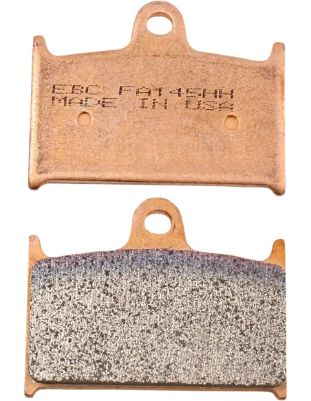 Plaquettes de frein EBC BRAKES FA145HH métal fritté - MZ - SUZUKI - YAMAHA
