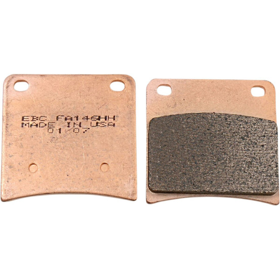 Plaquettes de frein EBC BRAKES FA146HH métal fritté - SUZUKI