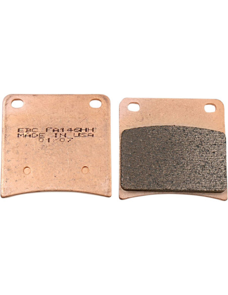 Plaquettes de frein EBC BRAKES FA146HH métal fritté - SUZUKI