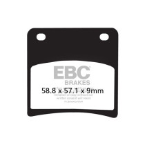 Plaquettes de frein EBC BRAKES FA146V semi métal fritté - SUZUKI