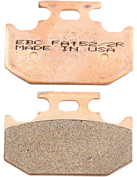Plaquettes de frein EBC BRAKES FA152/2R métal fritté - SUZUKI - YAMAHA