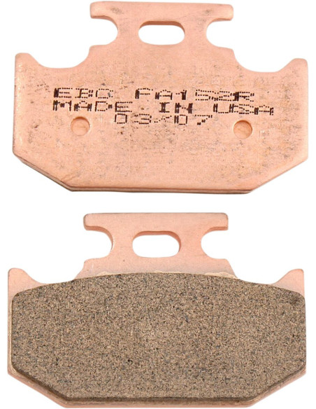 Plaquettes de frein EBC BRAKES FA152R métal fritté - KAWASAKI - SUZUKI - YAMAHA