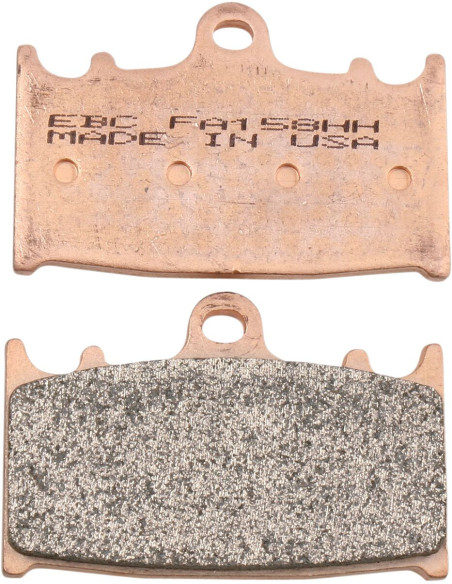 Plaquettes de frein EBC BRAKES FA158HH métal fritté - KAWASAKI - SUZUKI