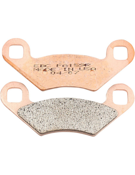 Plaquettes de frein EBC BRAKES FA159R métal fritté - POLARIS