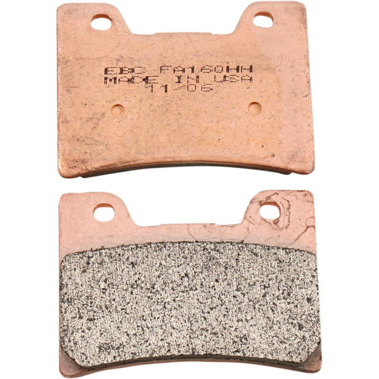Plaquettes de frein EBC BRAKES FA160HH métal fritté - YAMAHA