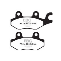 Plaquettes de frein EBC BRAKES FA165HH métal fritté - BETA - CAN AM (BRP) - CPI - KAWASAKI - KTM - PIAGGIO - SUZUKI - YAMAHA