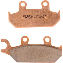 Plaquettes de frein EBC BRAKES FA172R métal fritté - YAMAHA