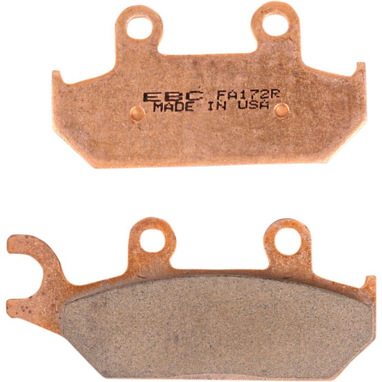 Plaquettes de frein EBC BRAKES FA172R métal fritté - YAMAHA