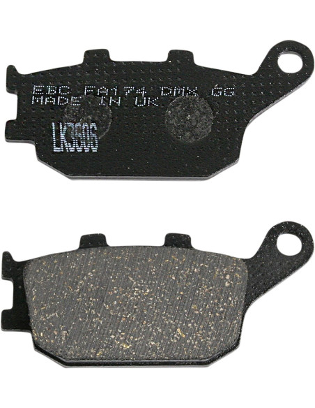 Plaquettes de frein EBC BRAKES FA174 organique - HONDA - KAWASAKI - SUZUKI - YAMAHA