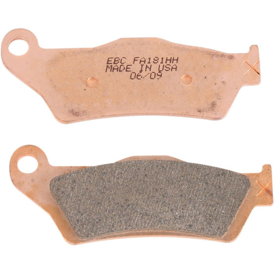 Plaquettes de frein EBC BRAKES FA181HH métal fritté - APRILIA - BMW - DUCATI - HUSQVARNA - KTM - TRIUMPH - YAMAHA