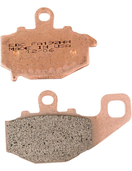 Plaquettes de frein EBC BRAKES FA192HH métal fritté - CF MOTO - KAWASAKI