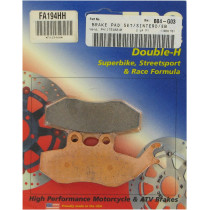 Plaquettes de frein EBC BRAKES FA194HH métal fritté - APRILIA - BETA - DERBI - GAS GAS - MBK - PEUGEOT - SHERCO - YAMAHA